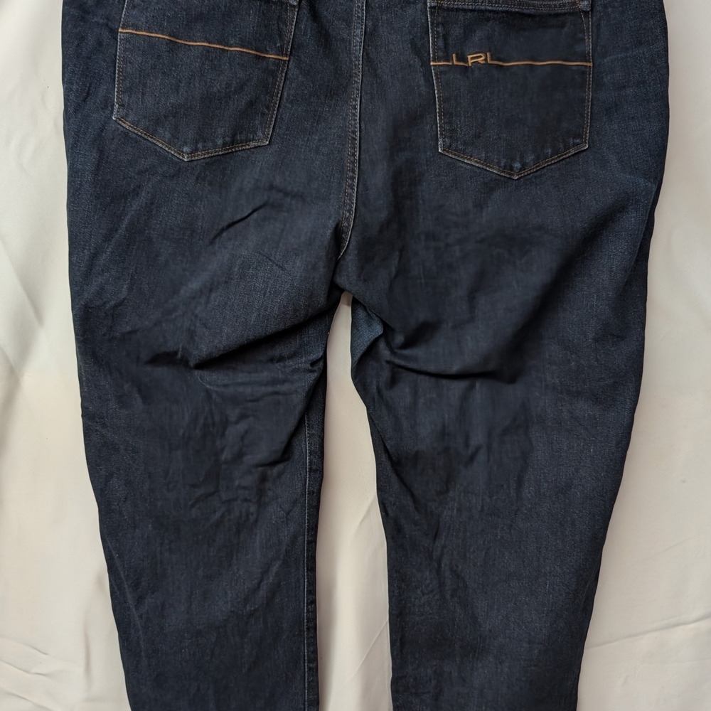 Lauren Ralph Lauren Blue Straight Leg Jeans - Picture 4 of 8